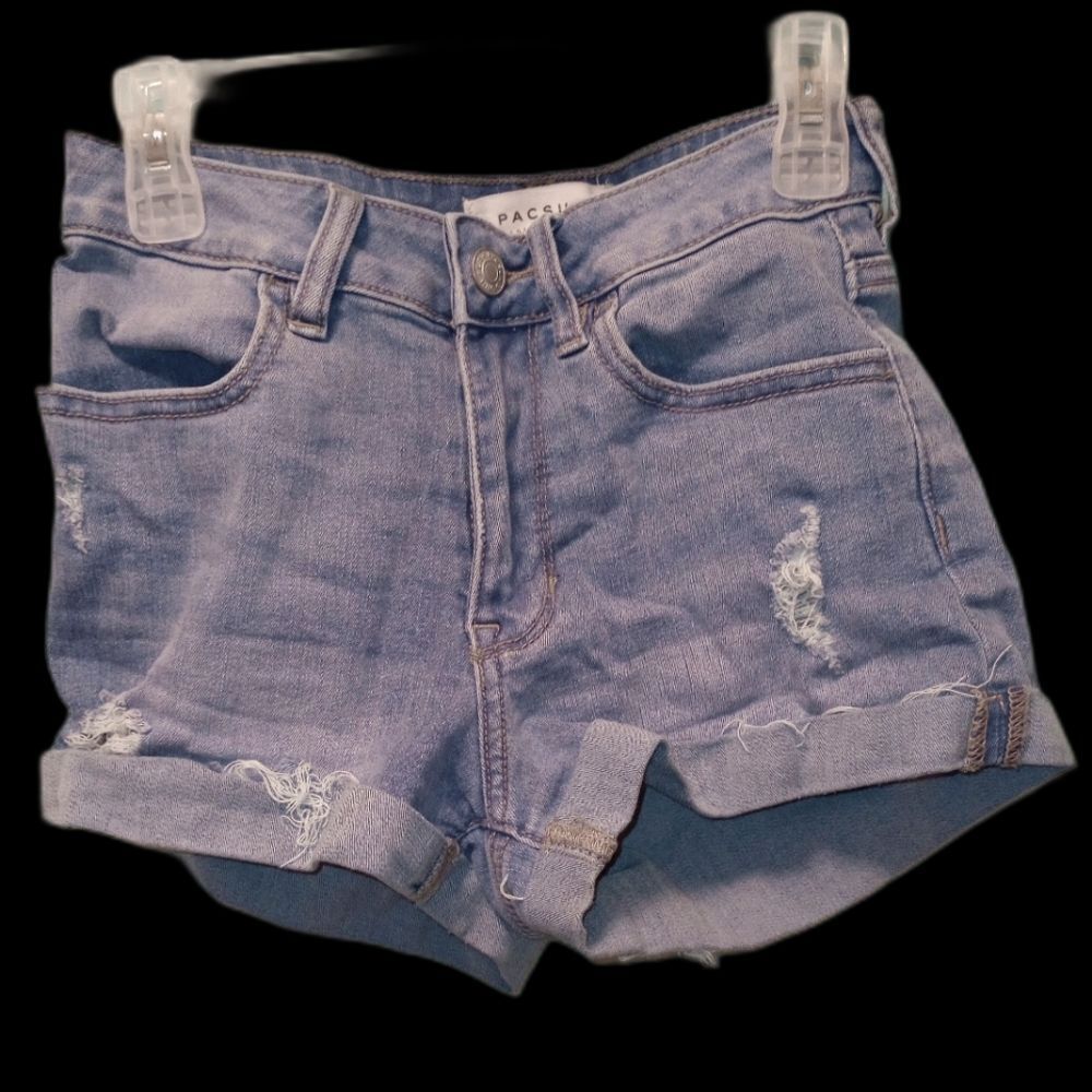 Pacsun los Angeles Jean shorts size 24 highrise super stretch